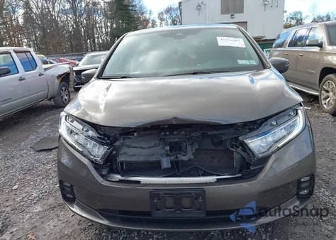 2021 Honda Odyssey Ex-L z USA, uszkodzony, nr VIN 5FNRL6H79MB027496
